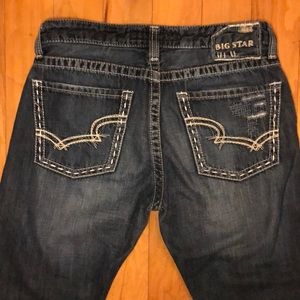 Big Star Dylan Boyfriend Crop Sz 27L